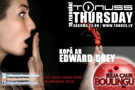 Hot'n'Easy THURSDAY klubā Tonuss