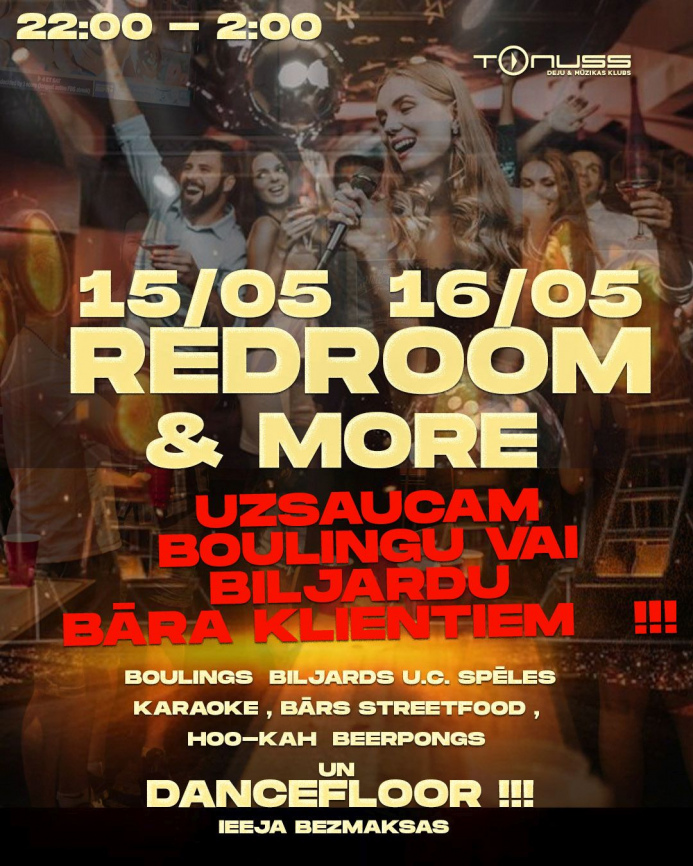 Weekend for some party klubā Tonuss