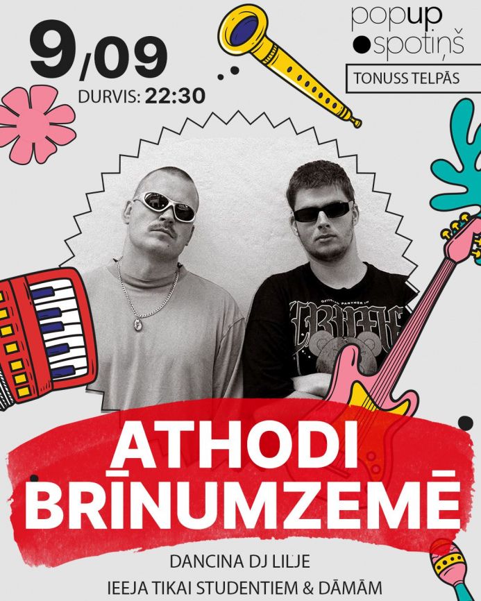 Athodi Brīnumzemē klubā Tonuss